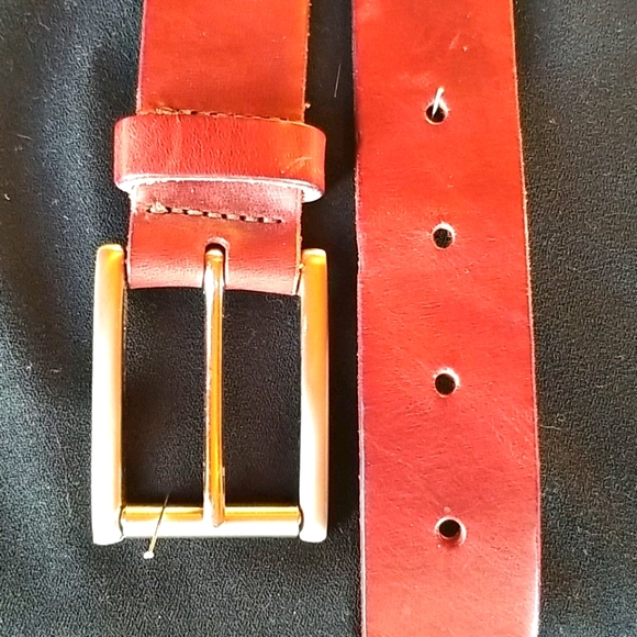 Calvin Klein brown leather belt - Picture 2 of 2
